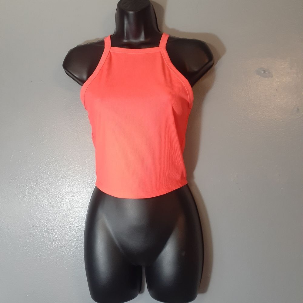 Love J Vibrant Coral Camisole Top